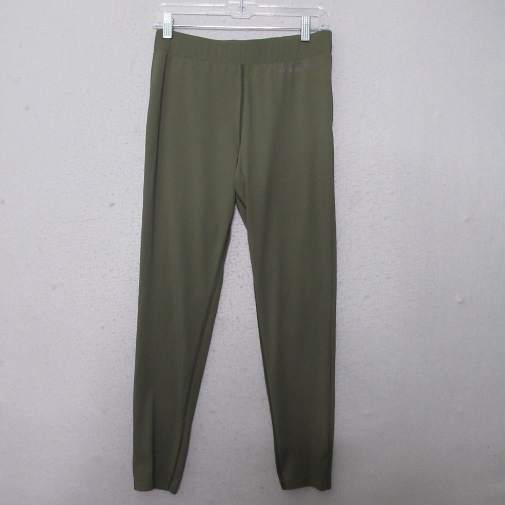 Outerknown OK Active Leggings Medium‎ Green 7/8 Leggings Perforated Athleisure